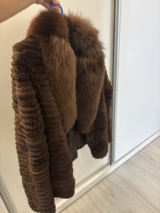 Blana naturala par de vulpe