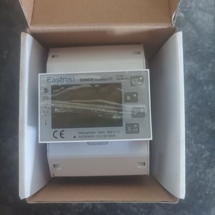 Smart meter eastron smd630 modbus v2 deye