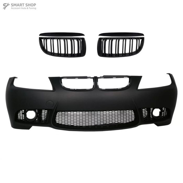 Bara Fata cu grile centrale BMW Seria 3 E90 Sedan E91 Touring (2004-20