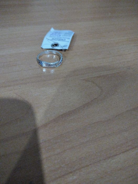 Продам именное серебряное кольцо