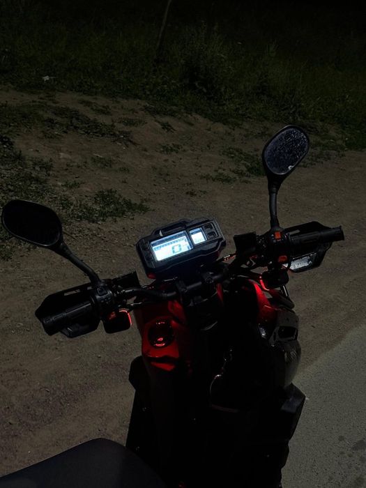 Танк мопед Черный цвет