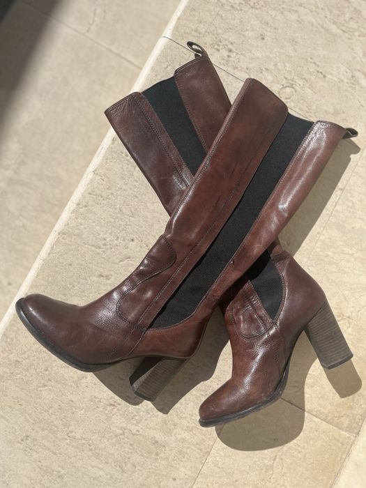 Cizme piele 37, Miss Sity