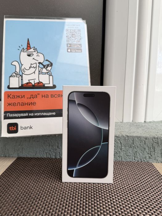 НОВ!512Gb *ЛИЗИНГ* iPhone 16 Pro Max White Titanium/ Гаранция Айфон