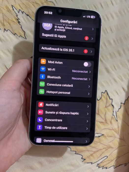 Iphone 14 simplu alb