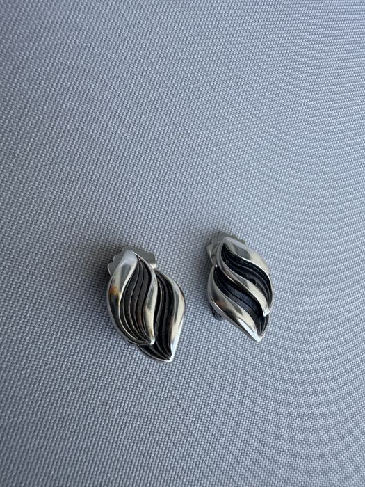 Cercei clips din argint