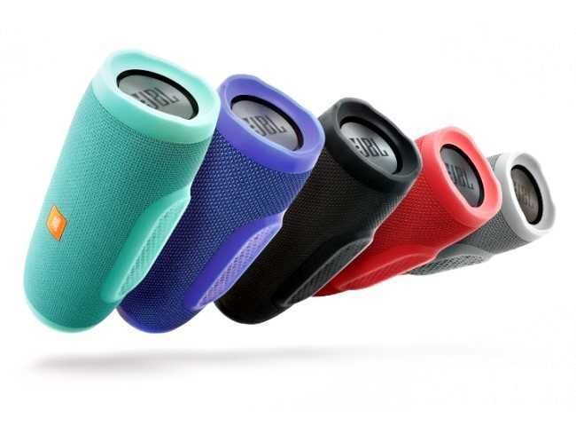 НОВА блутут преносима колонка JBL Charge 3 водоустойчива 20W 6000mAh