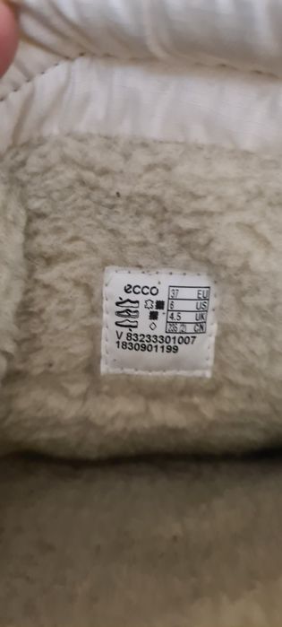 Зимние сапоги ECCO