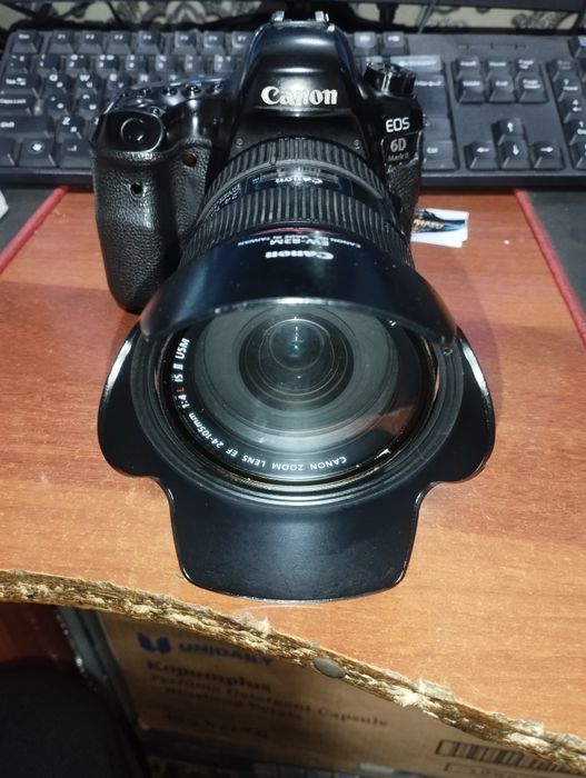 6 d mark 2.   24x105 obektiv ll pokolenya