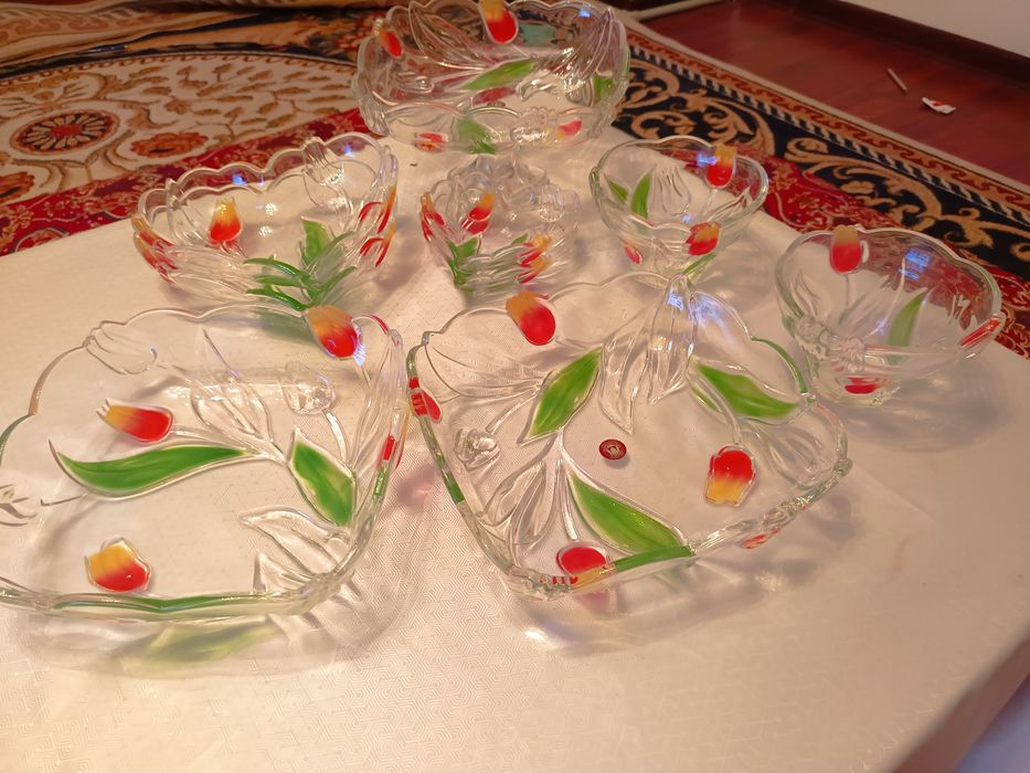 Посуда сервис стекло