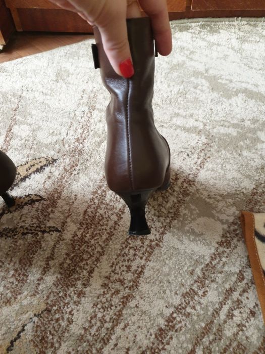 Botine piele naturala