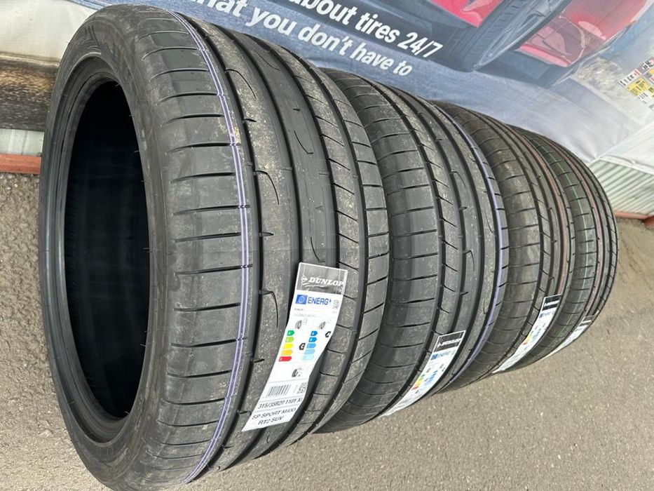 315/35 R20 + 275/40 R20 DUNLOP SPORT MAXX anvelope noi vara BMW X5 X6