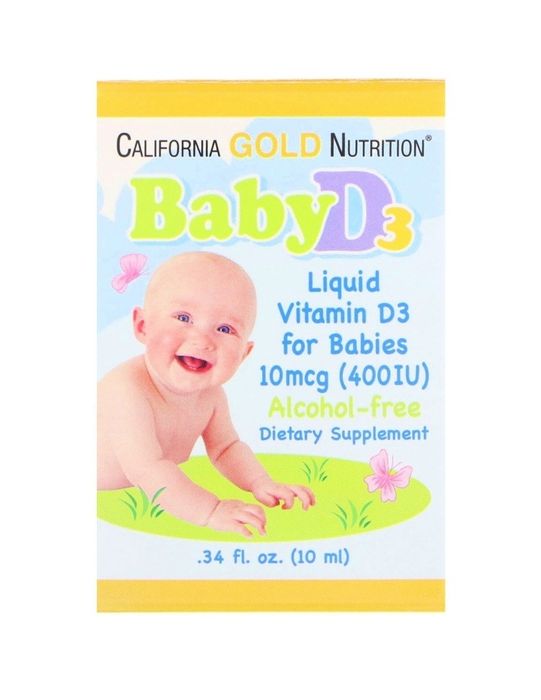 Капли Д3 с рождения.