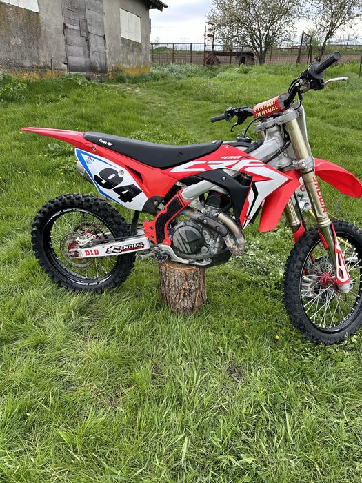 Honda CRF 450 R full cros, motocicleta concurs