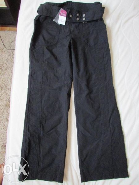 Черен панталон NEXT