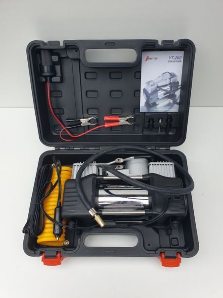 Compresor auto metalic cilindru dublu 12v