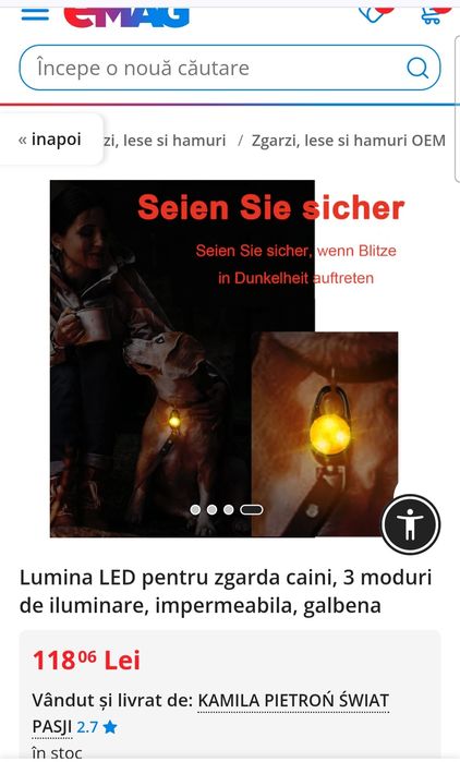 Pandantiv Led animale