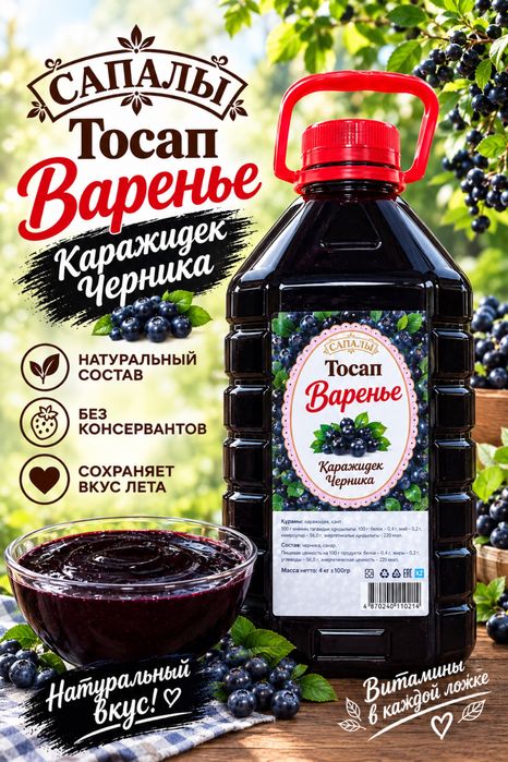 Варенье натуральное , только оптом