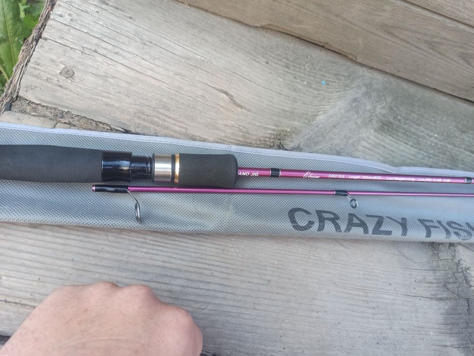 Продам ультралайтовый спиннинг Grazy Fish