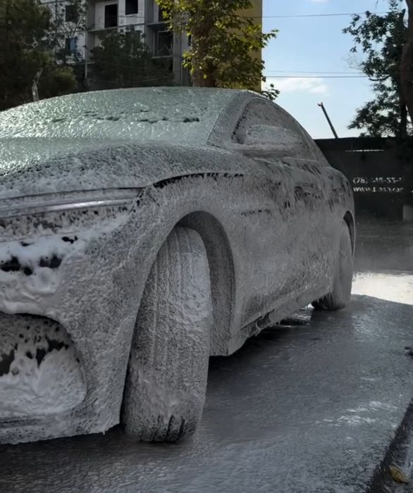 Активная пена, Бесконтактный автошампунь, чернитель шин, мотор, салон.