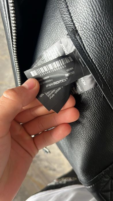 Кожанка zara original