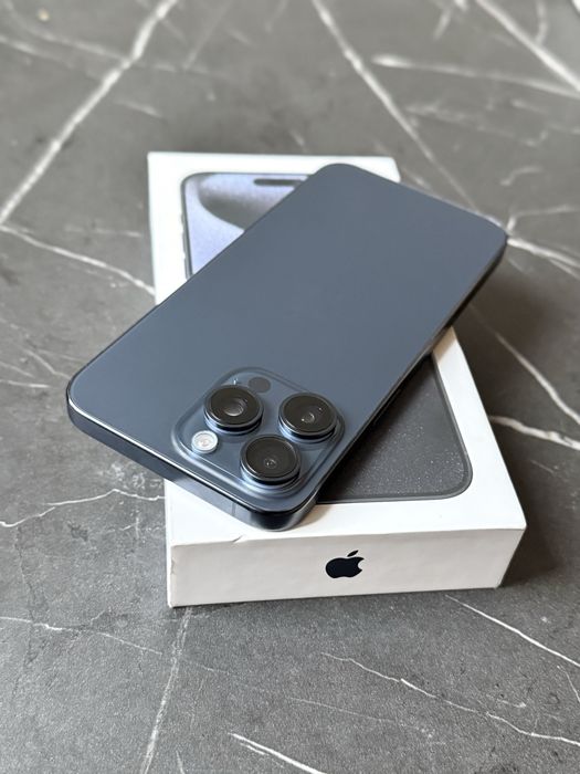 IPhone 15 Pro Max Blue Titanium 256GB 95% Батерия