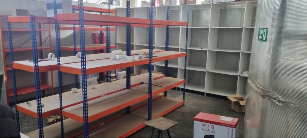 Raft PROFESIONAL 1800×1800×600 mm lăcuit cu 4 polite, portanta 1600kg