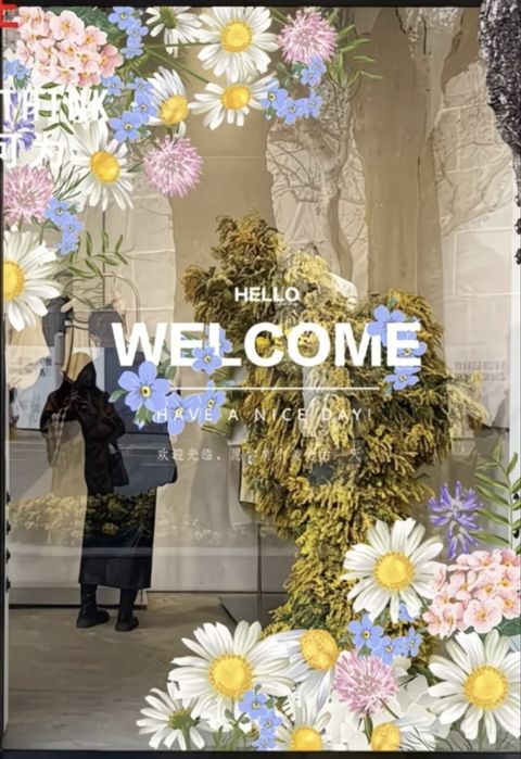 Наклейки для окна