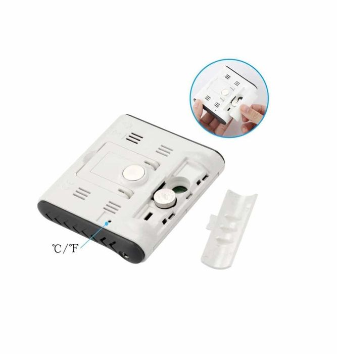 Станция за измерване на външна и вътрешна температура + Влагомер