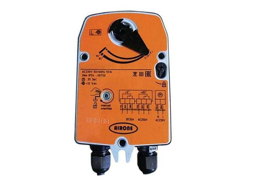 Электропривод FSA03S230S с возвратной пружиной