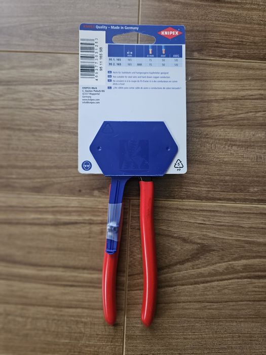 Cleste taiat cabluri KNIPEX 95 11 165 SB