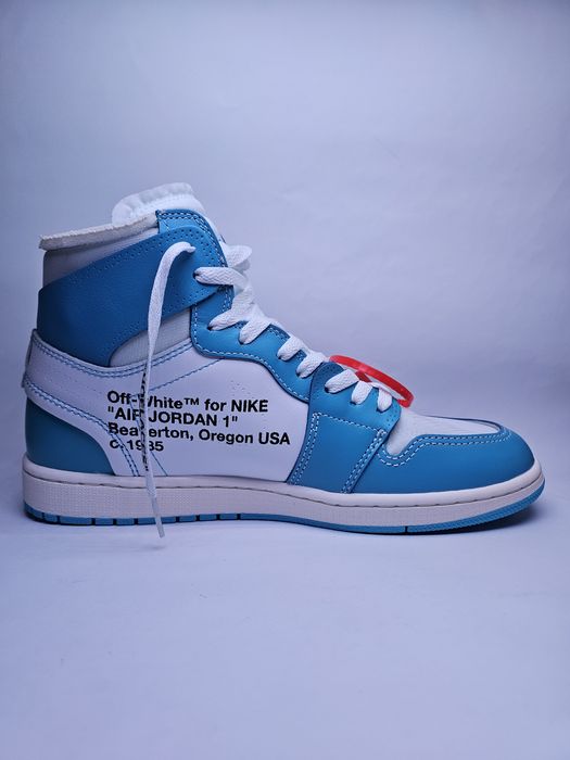 Jordan 1 UNC Off White mărimea 45
