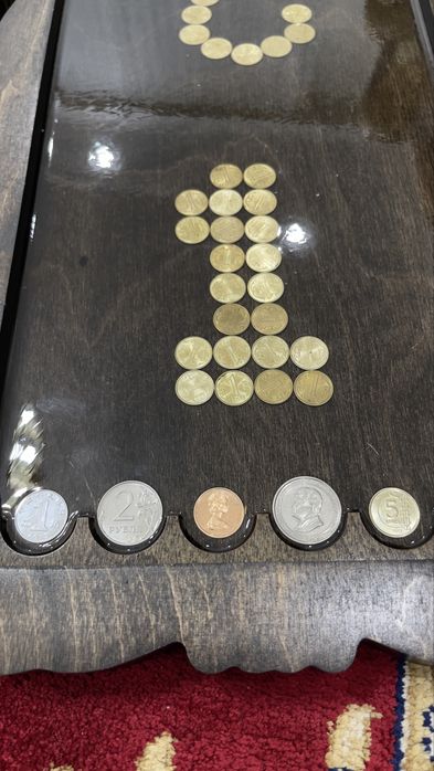 Нарды ручная работа (тенге)