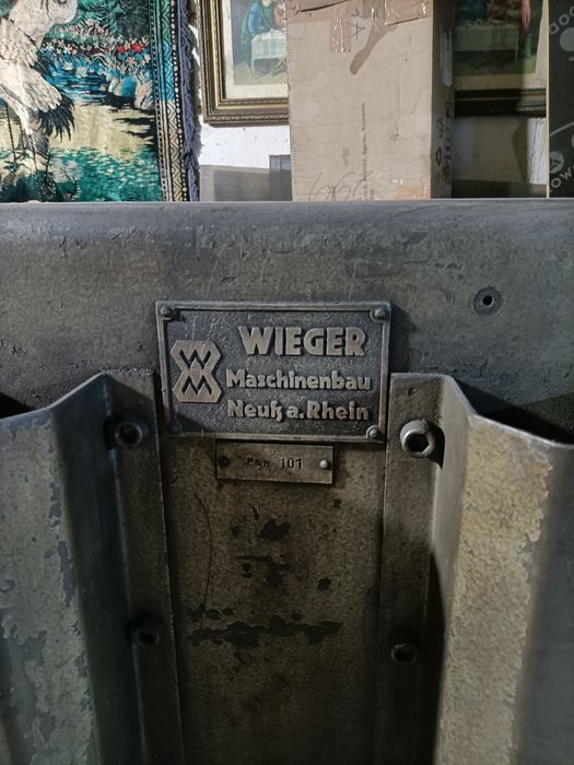 Foarfecă ghilotină tablă WIEGER 2500 mm – 4 mm | 380V