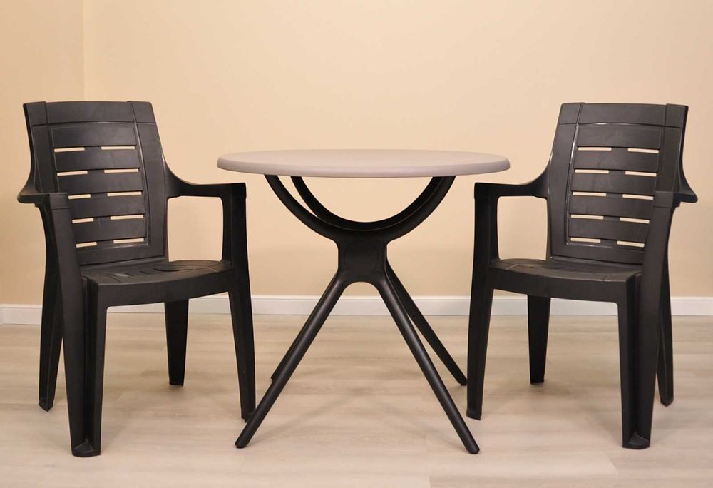 Стул садовый пластиковый  ОБИС 4шт  в наличии с завода