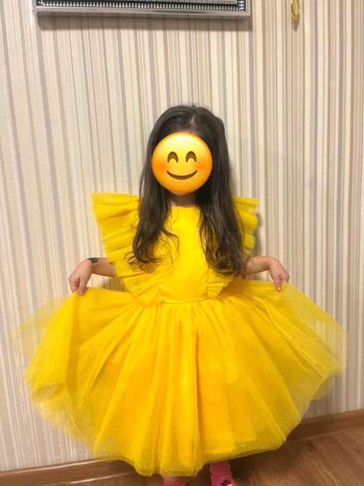 Детское пышное платье