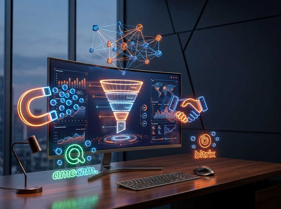 Saytni CRM ga ulash | Интеграция сайта с amoCRM, Bitrix24