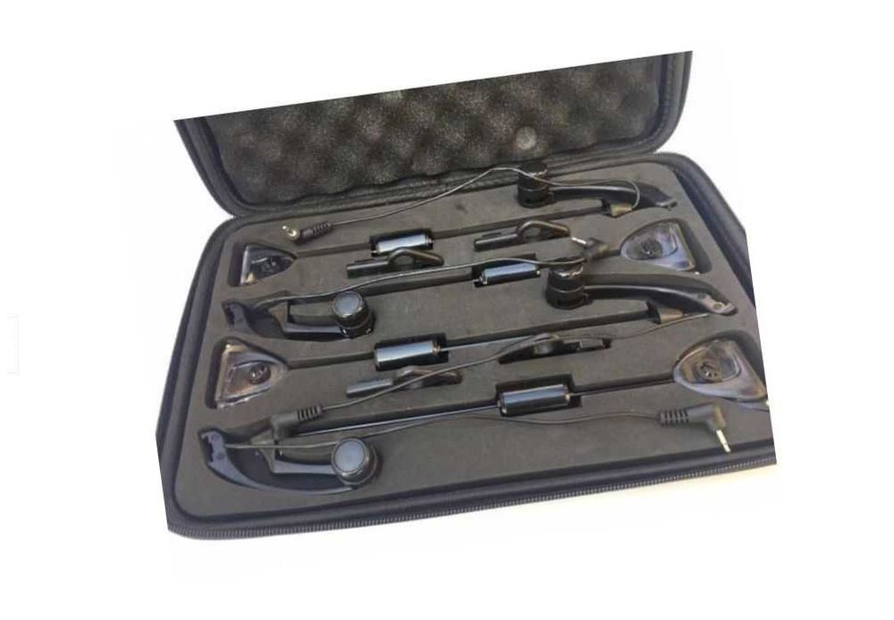 Set 4 swingeri MKM3,east shark 4 culori led  cu penar pentru transport