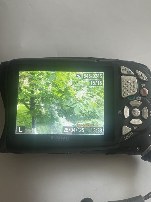 Canon PowerShot D20 antiacvatica, gps,afisare data ora,5x zoom optic