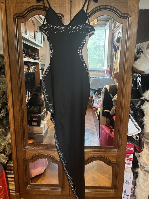 Rochie eleganta cu strasuri