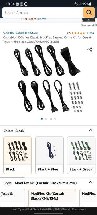 Американские провода для ПК модульного блока питания и видеокарты