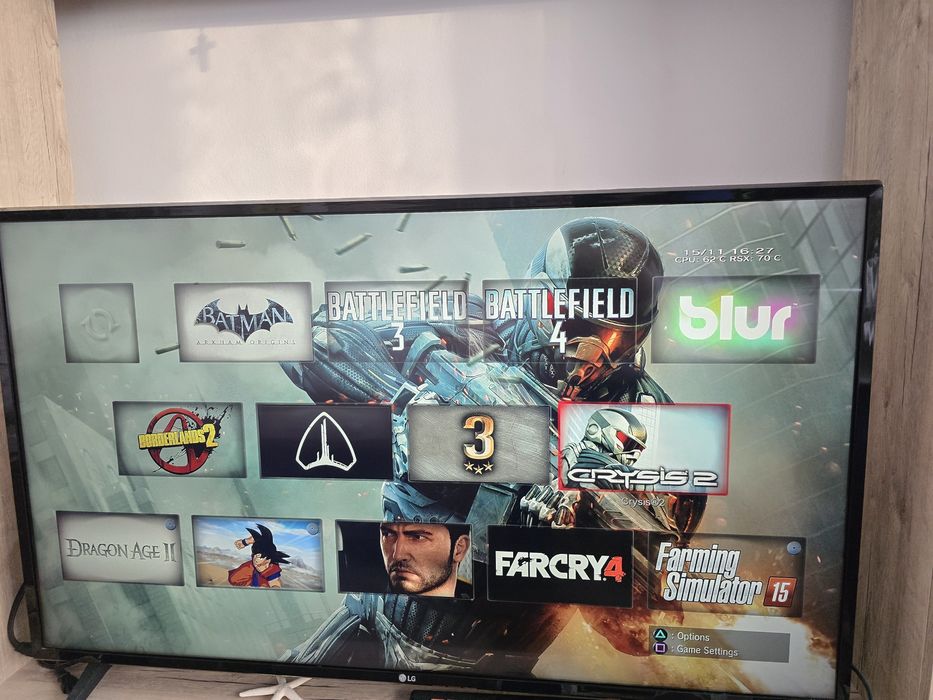 PS3 Slim White 500+320gb