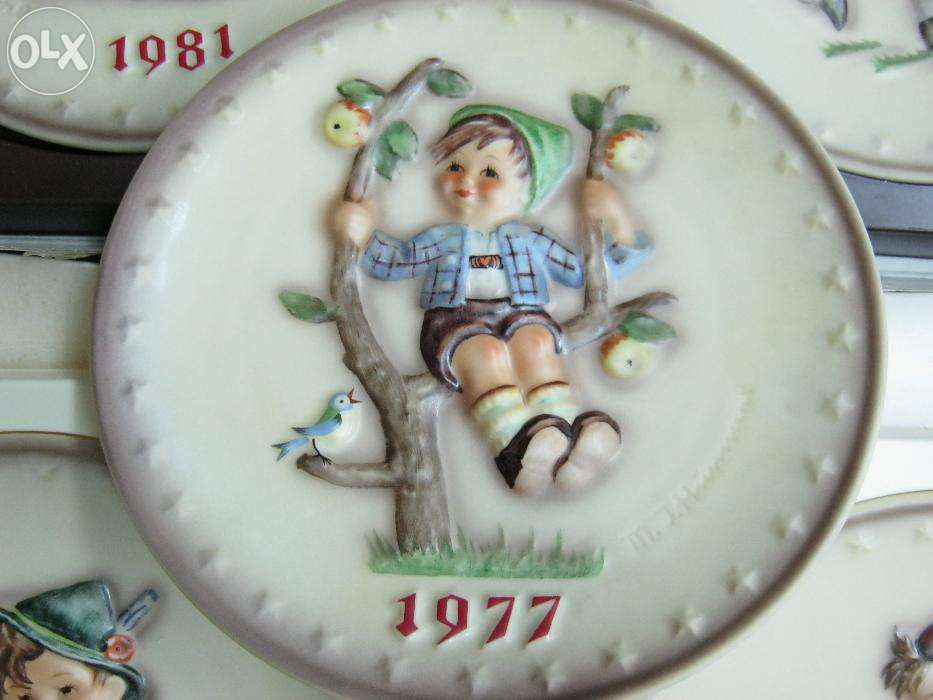 LOT farfurii portelan de colectie "GOEBEL".