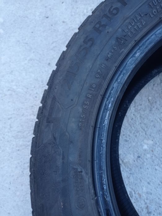 2бр.Зимни Гуми 215/55/16 BARUM DOT3021-Внос от Австрия