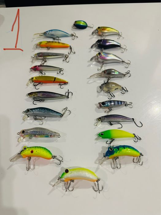Ултра лайт и лайт воблери подбрана селекция