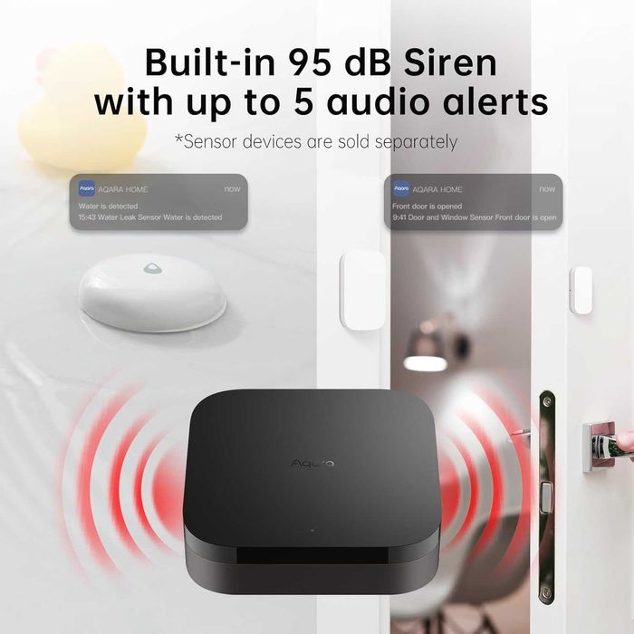 Флагмански смарт хъб Aqara Hub M3 (Matter, Thread, PoE) Нов