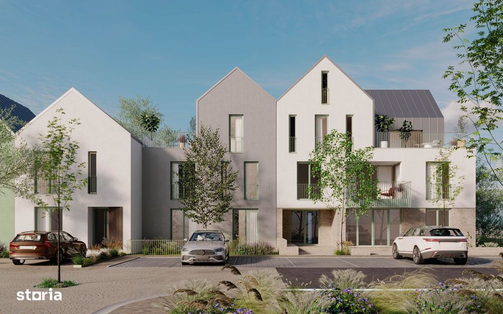 Apartamente la VILA, colinapark.ro, Pompa caldura individ., Energ.A
