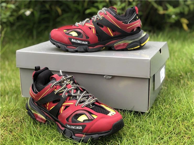 Balenciaga Track Sneaker "Red/Black/Yellow"