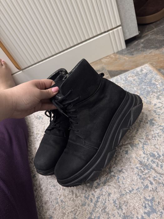 Зимние ботинки 39 размера натуралка