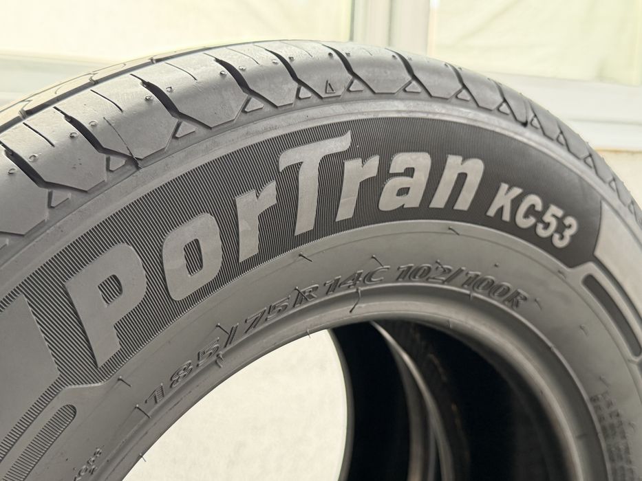 185/75/14 C Kumho 2Броя: 110€ 10мм Като Нови!
