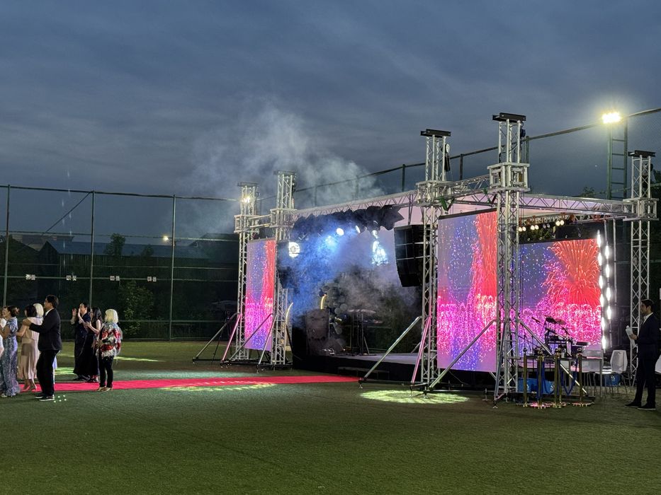 Аренде сцены, Лэд экран, Led экран, подиум